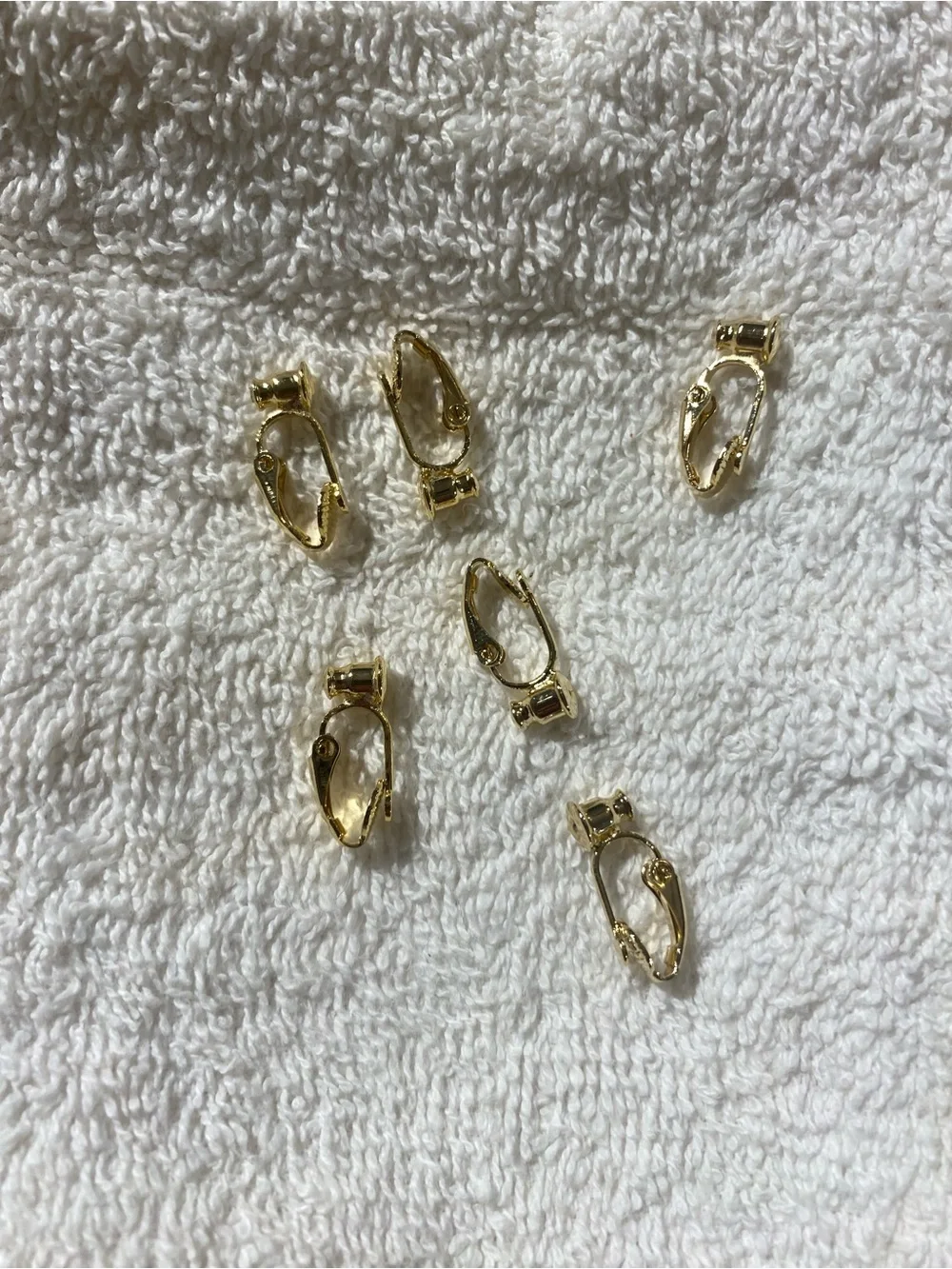 Gold Pierced to Clip-On Converter Kit Earring Backs - Set of 3 (RR)